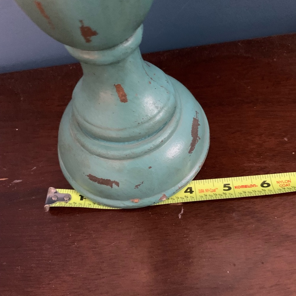 Elegant Turquoise Candle Holder - Picture 8 of 8